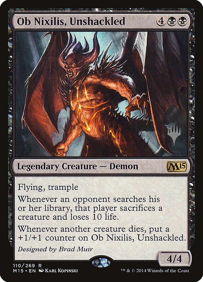 Ob Nixilis, Unshackled [Magic 2015 Promos] - Card Brawlers