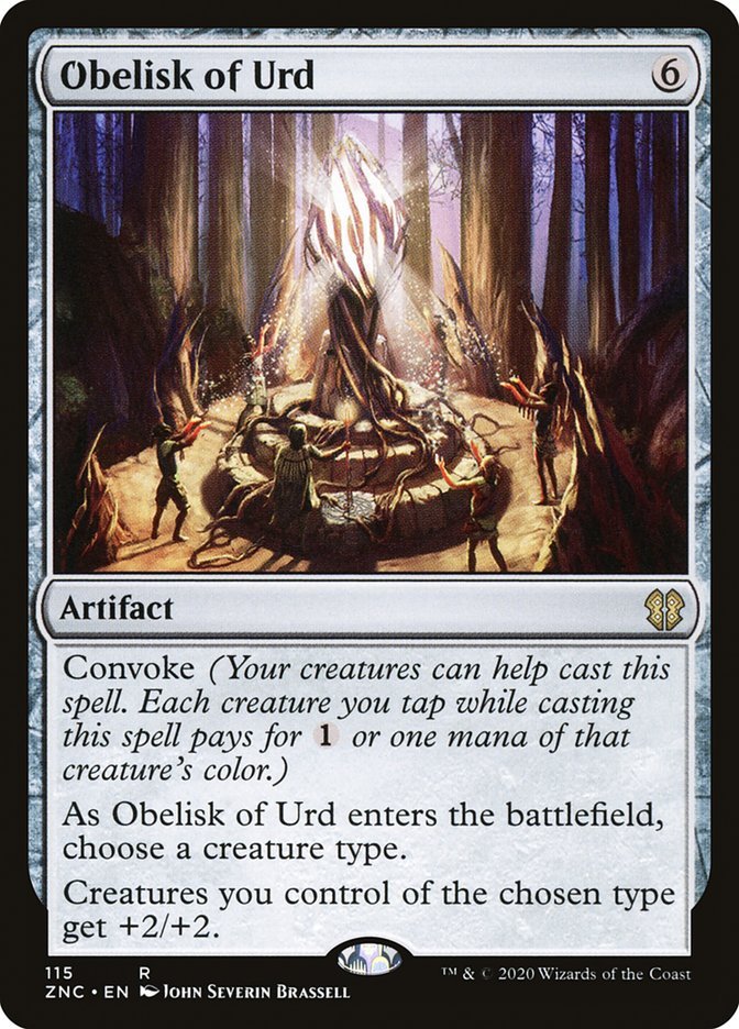 Obelisk of Urd [Zendikar Rising Commander] - Card Brawlers