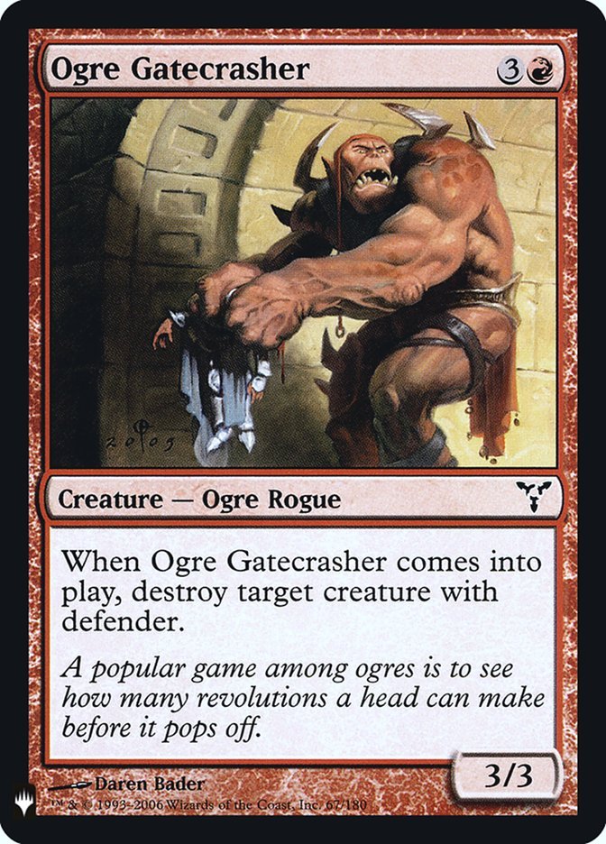 Ogre Gatecrasher [Mystery Booster] - Card Brawlers