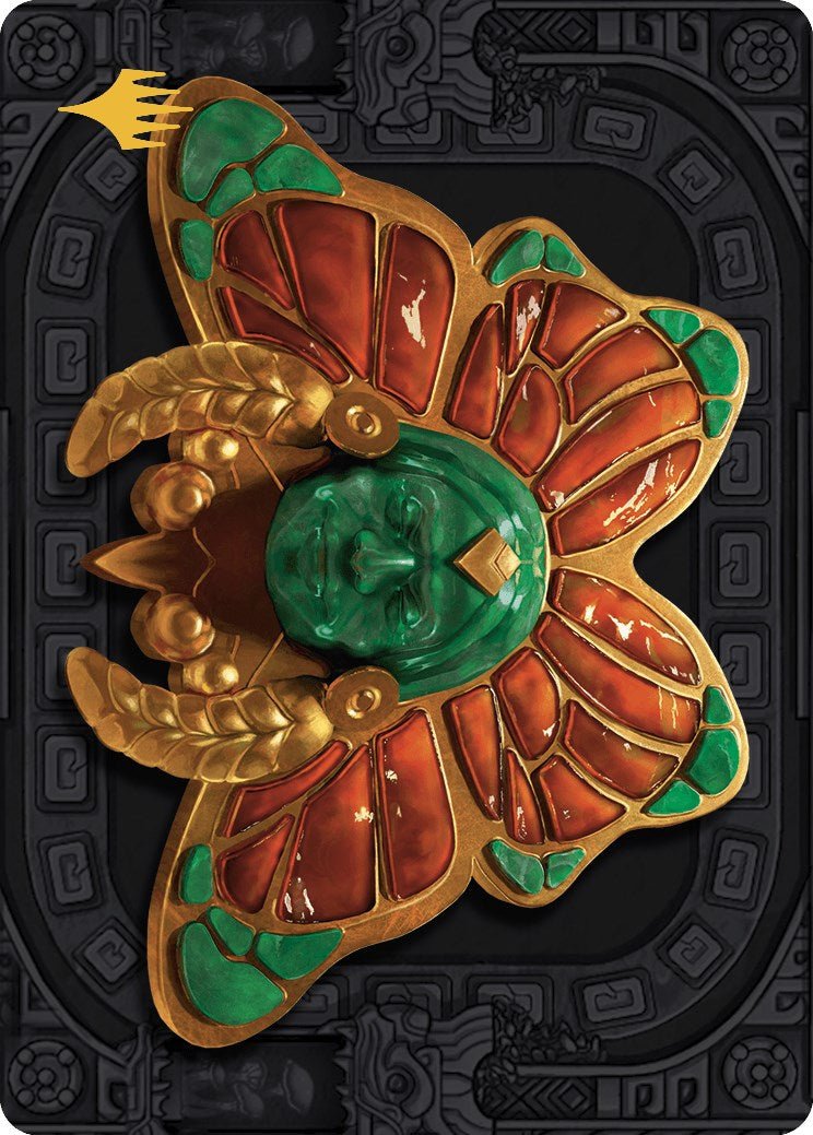 Ojer Kaslem, Deepest Growth Art Card (58/81) (Gold - Stamped Planeswalker Symbol) [The Lost Caverns of Ixalan Art Series] - Card Brawlers