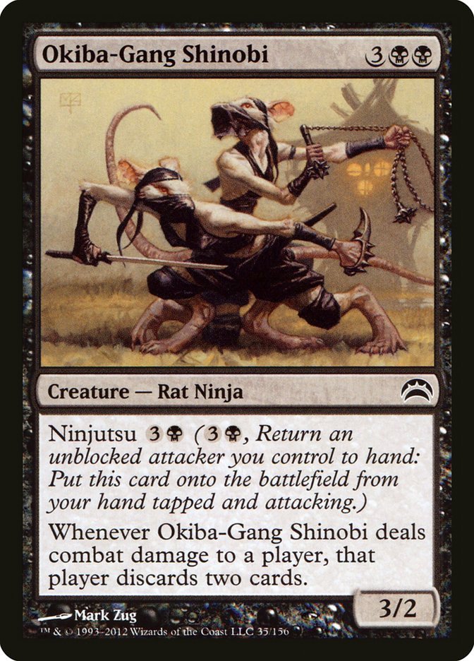 Okiba - Gang Shinobi [Planechase 2012] - Card Brawlers