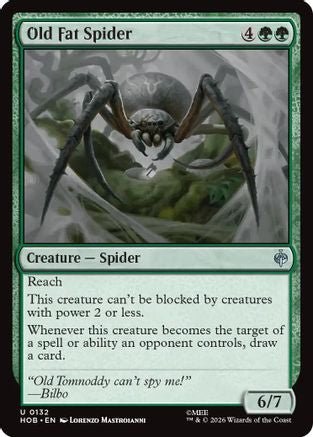 Old Fat Spider (HOB-132) - The Hobbit Foil - Card Brawlers