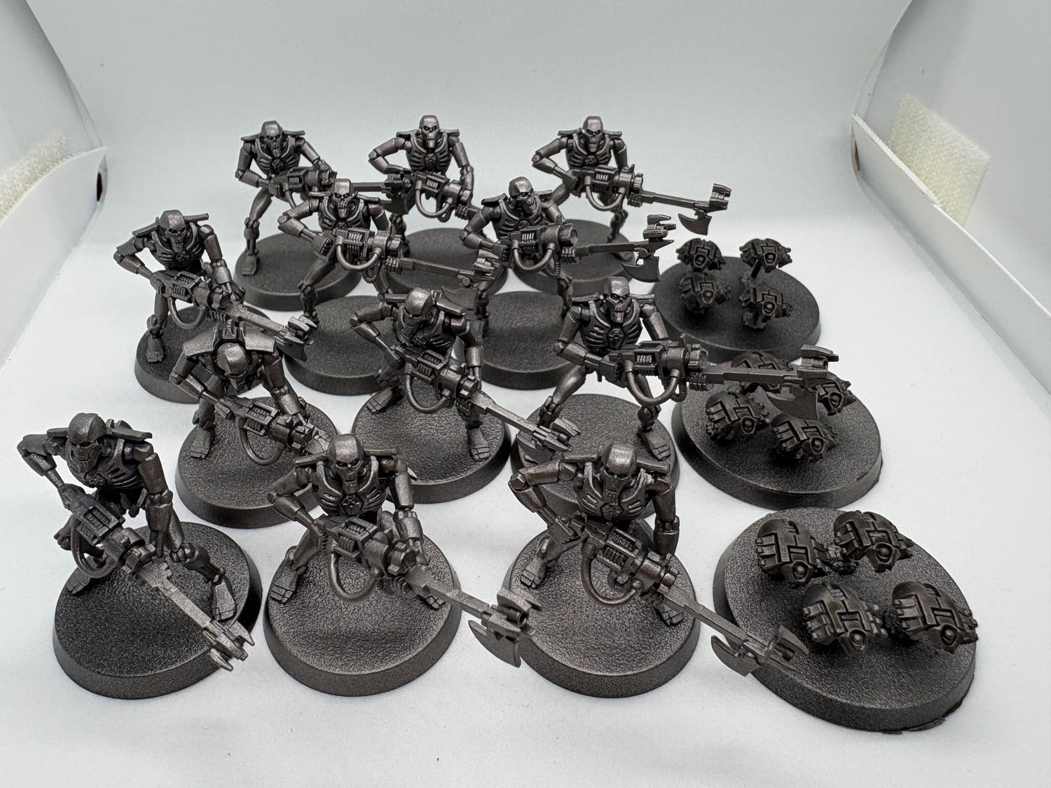 Old Sprue Necron Warriors (USED) - Card Brawlers