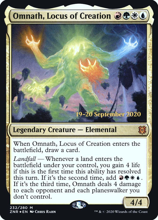 Omnath, Locus of Creation [Zendikar Rising Prerelease Promos] - Card Brawlers