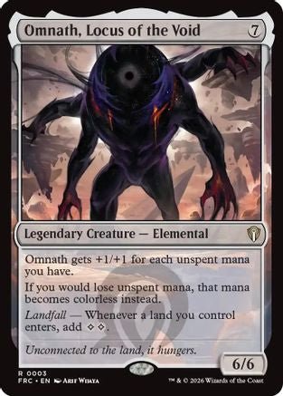Omnath, Locus of the Void (FRC-003) - Commander: Reality Fracture - Card Brawlers