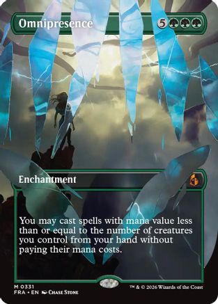 Omnipresence (Borderless) (0331) (FRA-331) - Reality Fracture - Card Brawlers