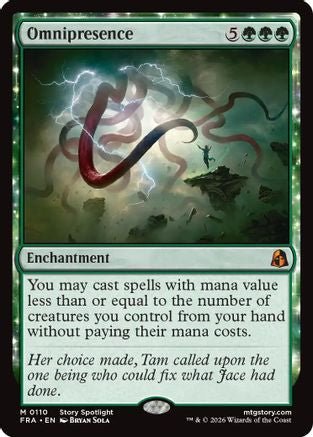 Omnipresence (FRA-110) - Reality Fracture Foil - Card Brawlers
