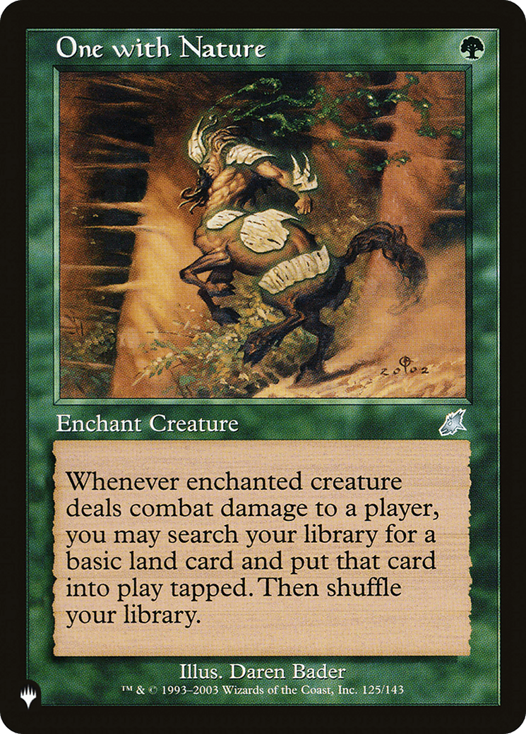 One with Nature [The List] - Card Brawlers