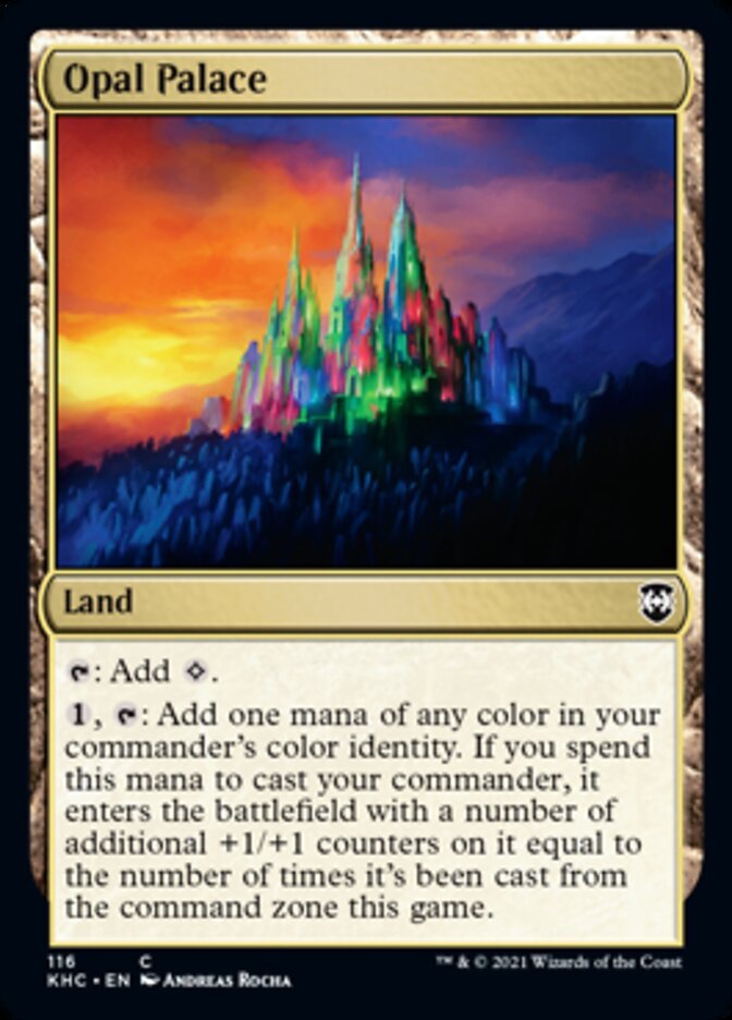 Opal Palace [Kaldheim Commander] - Card Brawlers