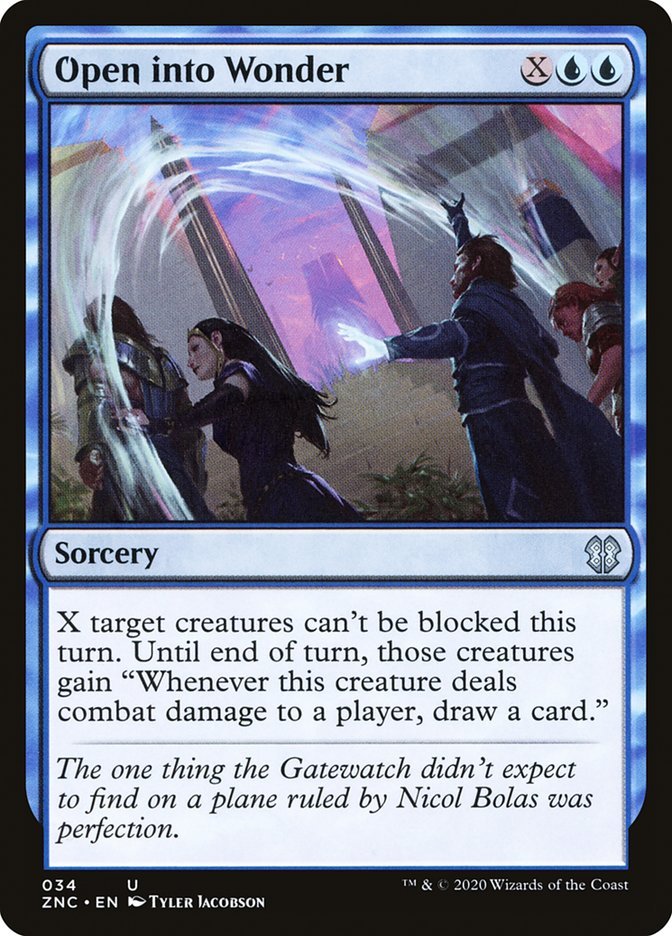 Open into Wonder [Zendikar Rising Commander] - Card Brawlers