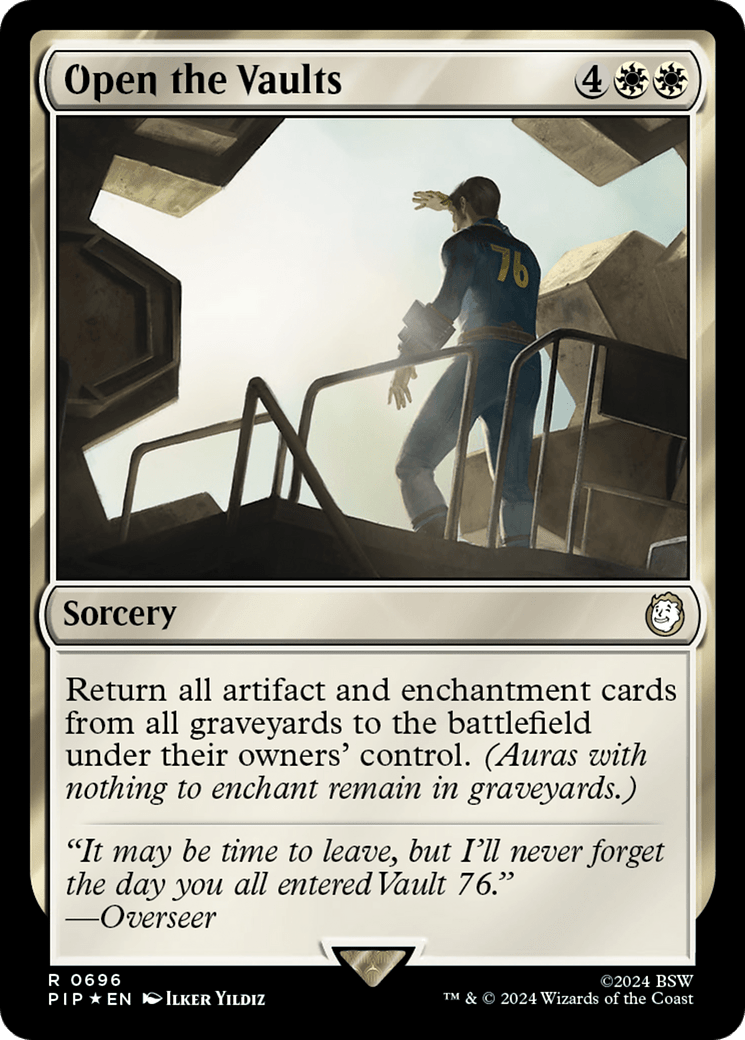 Open the Vaults (Surge Foil) [Fallout] - Card Brawlers