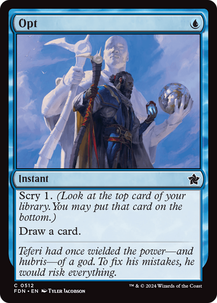 Opt [Foundations] - Card Brawlers