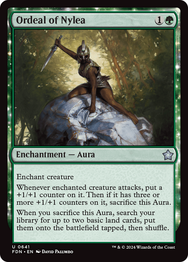 Ordeal of Nylea [Foundations] - Card Brawlers