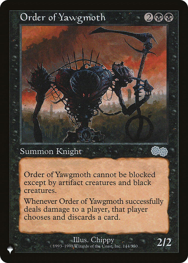 Order of Yawgmoth (USG) [The List] - Card Brawlers