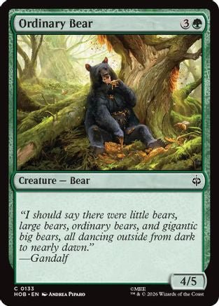 Ordinary Bear (HOB-133) - The Hobbit - Card Brawlers