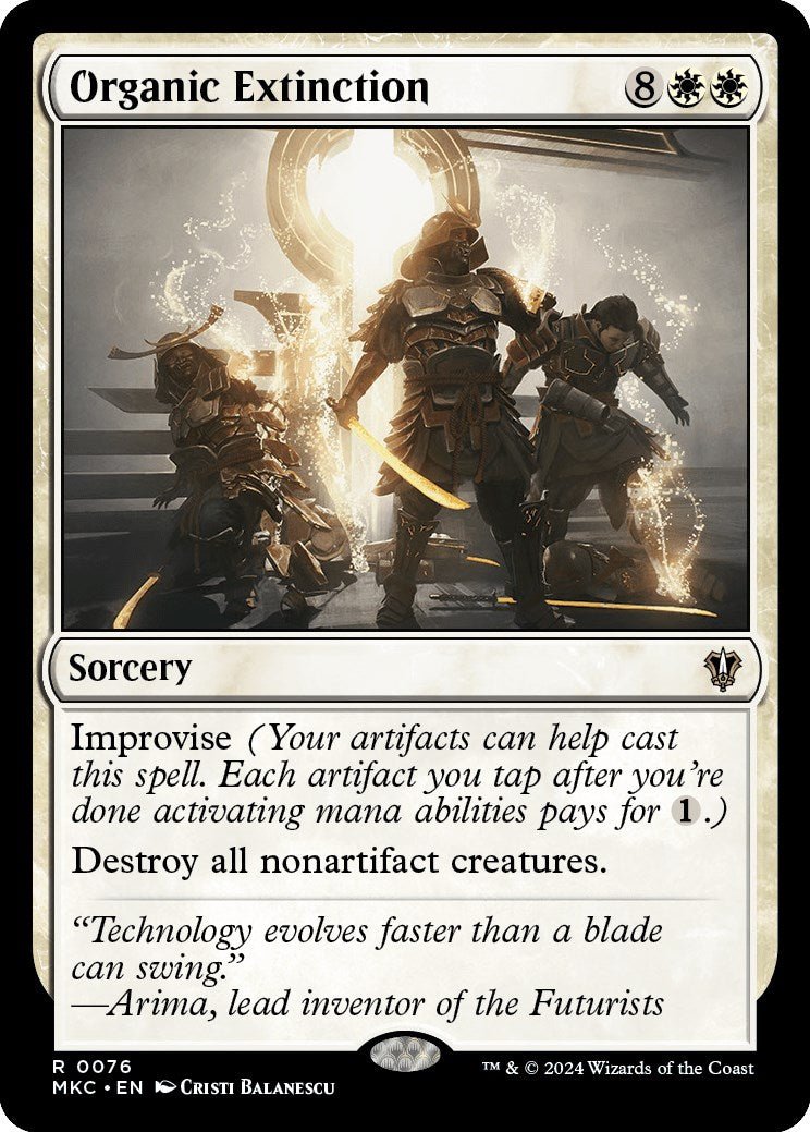 Organic Extinction [Murders at Karlov Manor Commander] - Card Brawlers