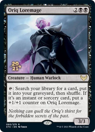 Oriq Loremage [Strixhaven: School of Mages Prerelease Promos] - Card Brawlers