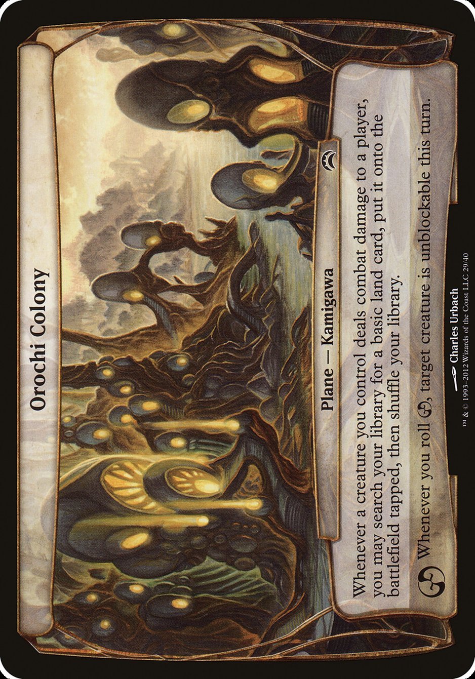Orochi Colony (Planes) [Planechase 2012 Planes] - Card Brawlers