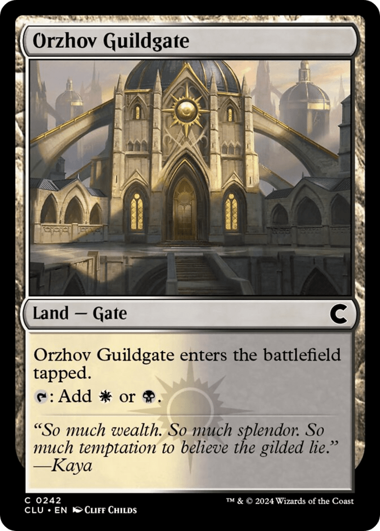 Orzhov Guildgate [Ravnica: Clue Edition] - Card Brawlers