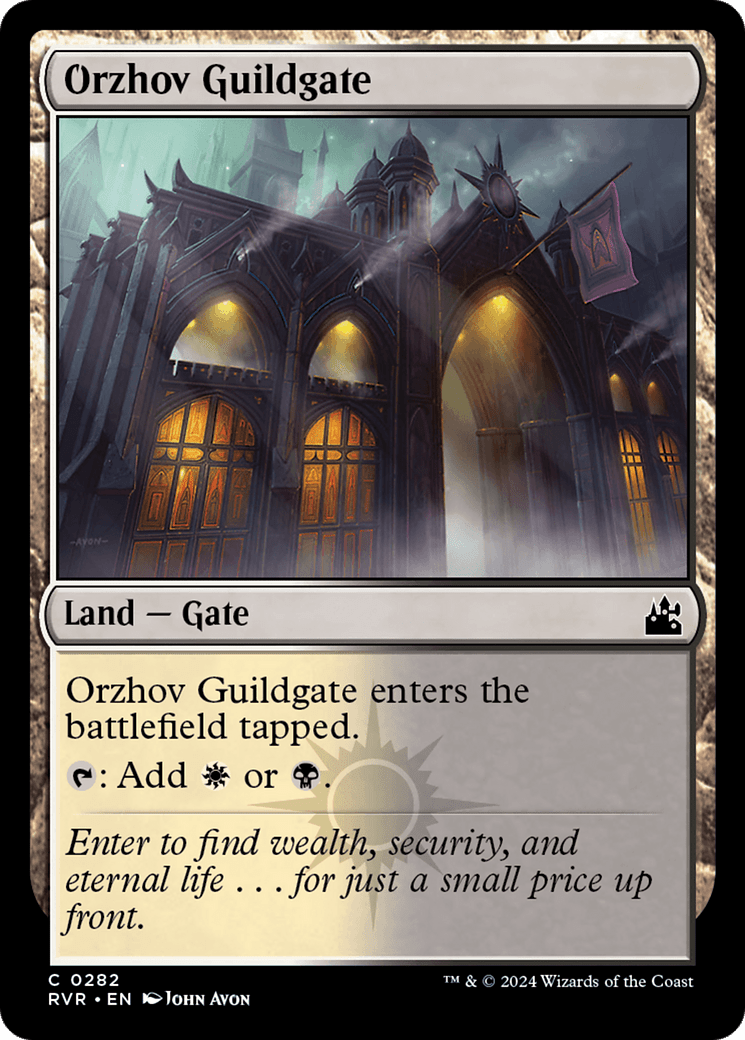 Orzhov Guildgate [Ravnica Remastered] - Card Brawlers