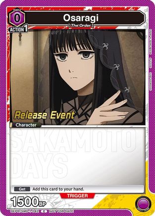 Osaragi (042) (Release Event) (UE19BT/SMD-1-042) - UE19BT SAKAMOTO DAYS Release Event Cards - Card Brawlers