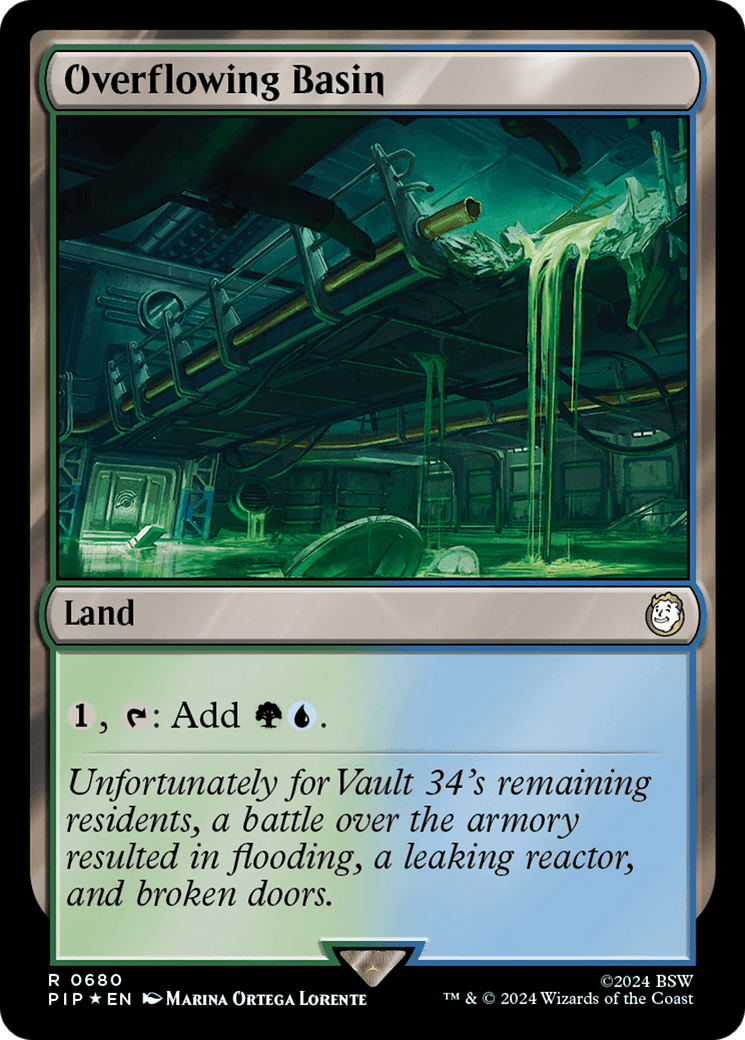 Overflowing Basin (Surge Foil) [Fallout] - Card Brawlers