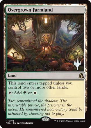 Overgrown Farmland (PPFRA-185) - Promo Pack: Reality Fracture Foil - Card Brawlers
