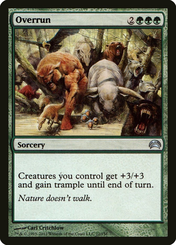 Overrun [Planechase 2012] - Card Brawlers