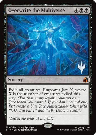 Overwrite the Multiverse (PPFRA-059) - Promo Pack: Reality Fracture - Card Brawlers