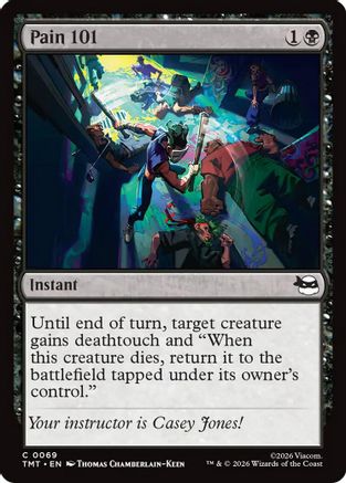 Pain 101 (TMT-069) - Teenage Mutant Ninja Turtles Foil - Card Brawlers