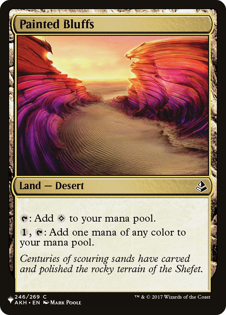 Painted Bluffs [The List] - Card Brawlers