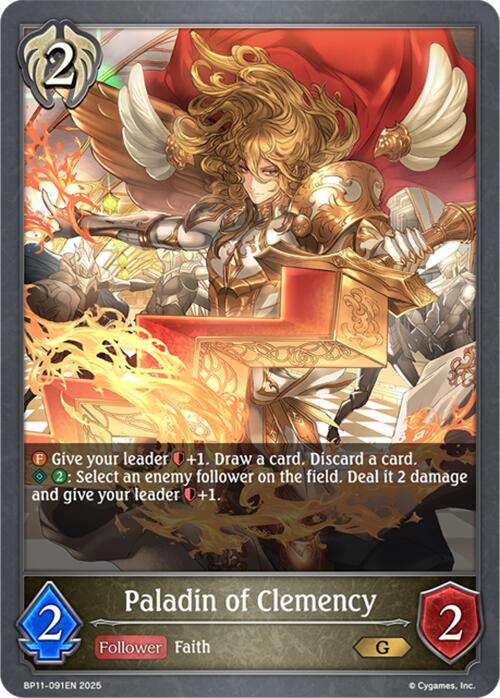 Paladin of Clemency (BP11 - 091EN) [Bullet of Fate] - Card Brawlers