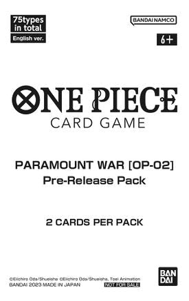 Paramount War - Pre-Release Pack - Paramount War Pre-Release Cards - Card Brawlers