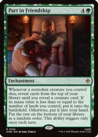Part in Friendship (HOB-134) - The Hobbit Foil - Card Brawlers