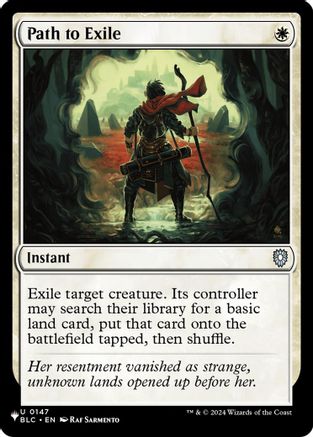 Path to Exile (BLC) (LIST-147) - The List Reprints - Card Brawlers