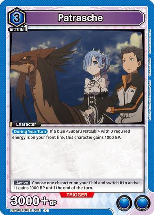 Patrasche (UE24BT/REZ-1-041) - UE24BT ReZERO Starting Life in Another World - Card Brawlers