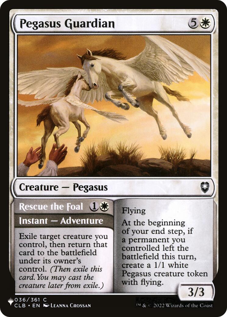 Pegasus Guardian [The List] - Card Brawlers