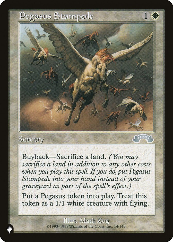 Pegasus Stampede [The List] - Card Brawlers