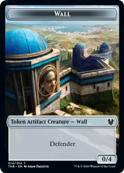 Pegasus // Wall Double - Sided Token [Challenger Decks 2021 Tokens] - Card Brawlers