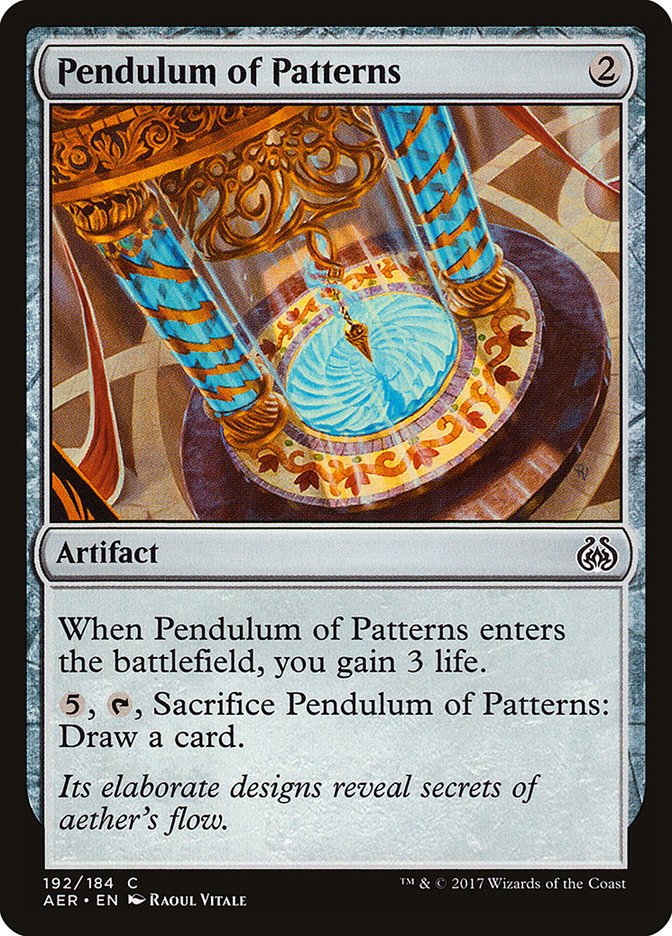 Pendulum of Patterns [Aether Revolt] - Card Brawlers