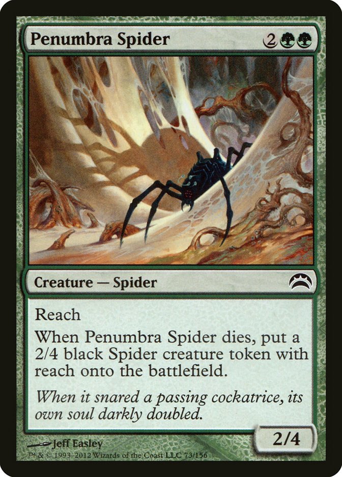 Penumbra Spider [Planechase 2012] - Card Brawlers