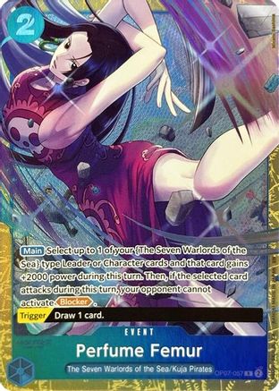 Perfume Femur (Premium Card Collection -Best Selection Vol. 4-) (OP07-057) - One Piece Promotion Cards Foil - Card Brawlers