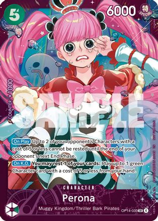 Perona (Extra Grand Battle for Stores Fall 2026) (OP14-033) - One Piece Promotion Cards Foil - Card Brawlers