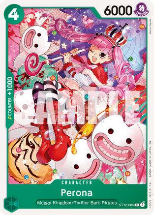 Perona (Reprint) (ST12-005) - Premium Booster -The Best- Vol. 2 - Card Brawlers