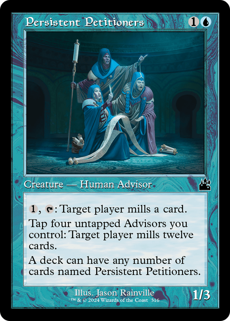 Persistent Petitioners (Retro Frame) [Ravnica Remastered] - Card Brawlers