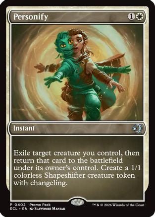 Personify (PPECL-402) - Promo Pack: Lorwyn Eclipsed - Card Brawlers