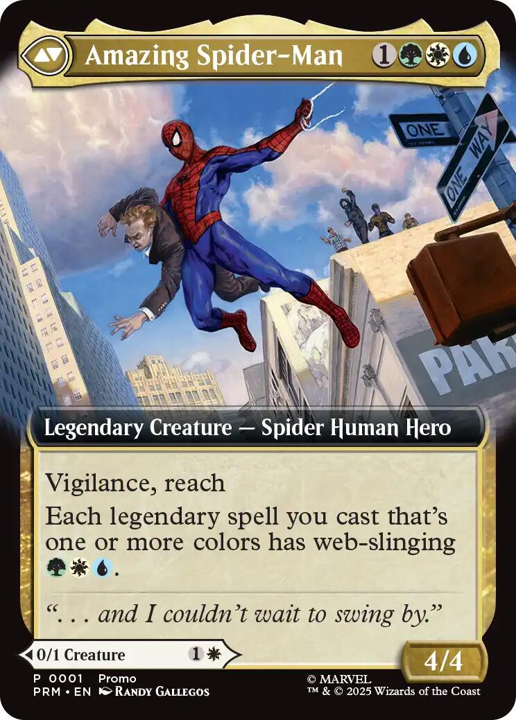 Peter Parker (Extended Art) [Marvel's Spider - Man Promos] - Card Brawlers