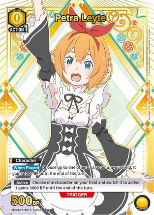 Petra Leyte (C*) (UE24BT/REZ-1-005) - UE24BT ReZERO Starting Life in Another World Foil - Card Brawlers