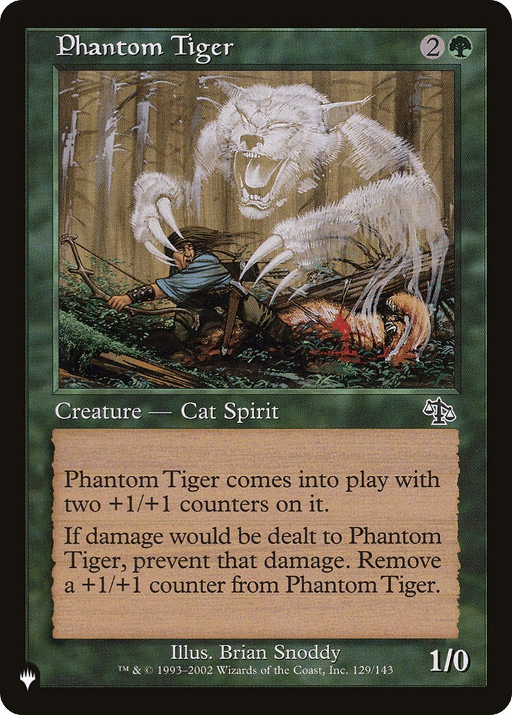 Phantom Tiger [The List] - Card Brawlers