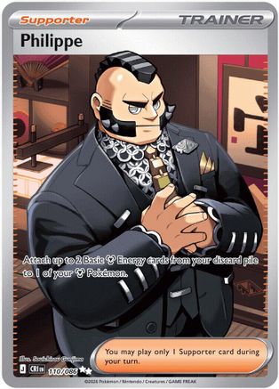 Philippe (110/086) - Holofoil [ME04 Chaos Rising] - Card Brawlers